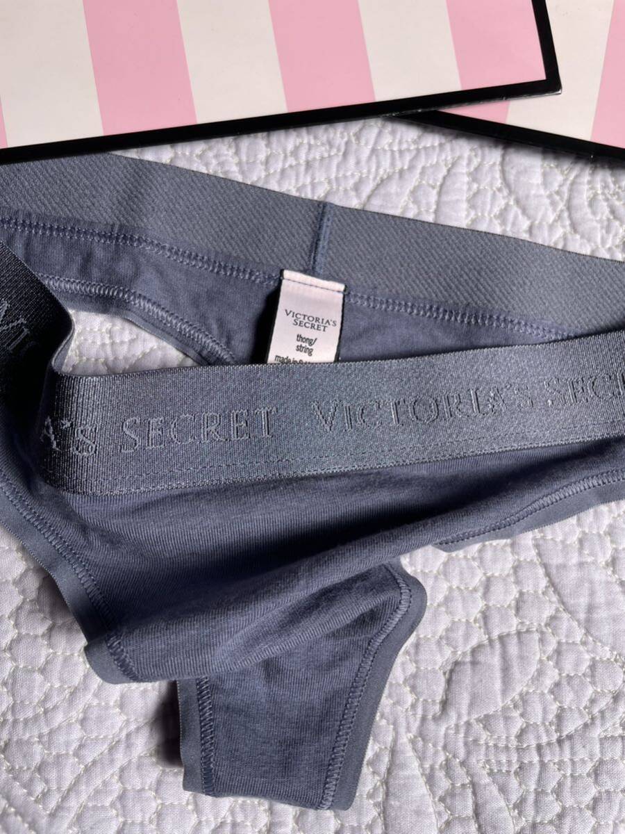  tag attaching rare * high class line Victoria Secret shorts bikini pink gray black Logo T-back song bread ti Logo underwear Ran Jerry 