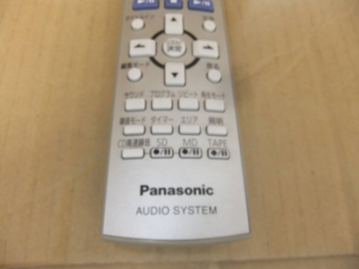 Panasonic パナソニック SC-PM930DVD用 リモコン EUR7720LC0 ◆中古品◆ 動作確認済_画像2