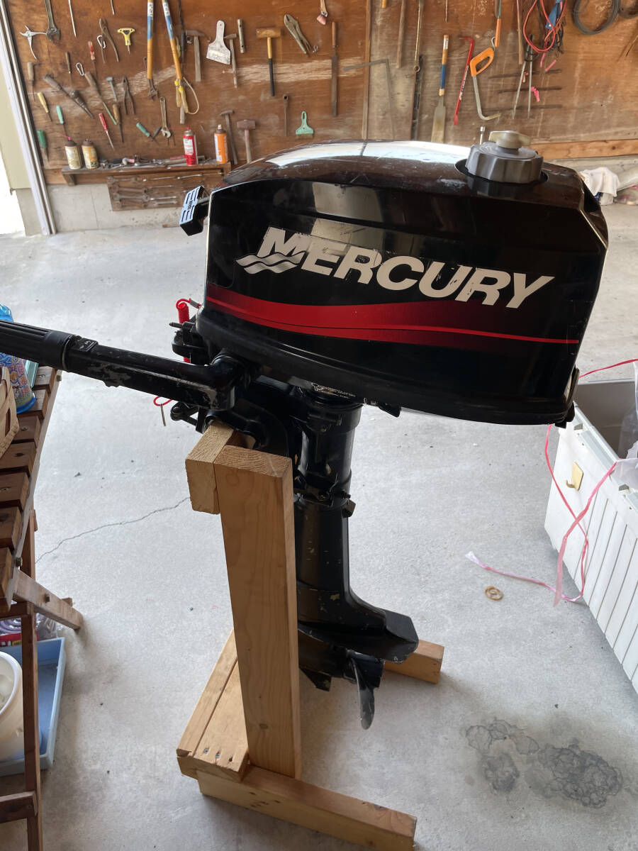 15750円 MERCURY マーキュリー 5馬力2スト S足 船外機 中古 15750円 MERCURY マーキュリー 5馬力2スト S足 船外機 中古