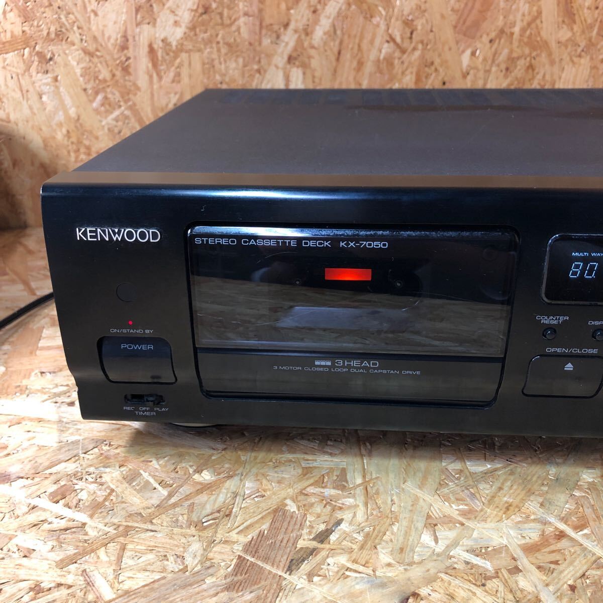 KENWOOD ケンウッド KX-7050 ステレオカセットデッキ _画像2