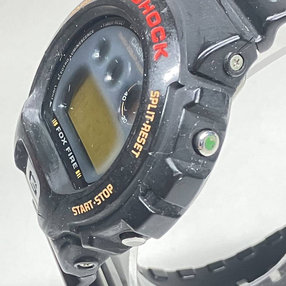 1円〜 3☆ CASIO カシオ G-SHOCK Gショック 腕時計 FOX FIRE 1289 DW-6900 衝撃耐性 ステンレススティール 暗闇発行 動作確認済み クオーツの画像5