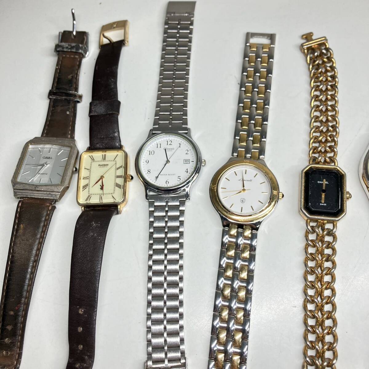 1円〜 3☆ CITIZEN FREE WAY 腕時計 クォーツ quartz腕時計 まとめて 動作未確認 シチズン ゴールドカラー QZ デイト ブランド の画像5