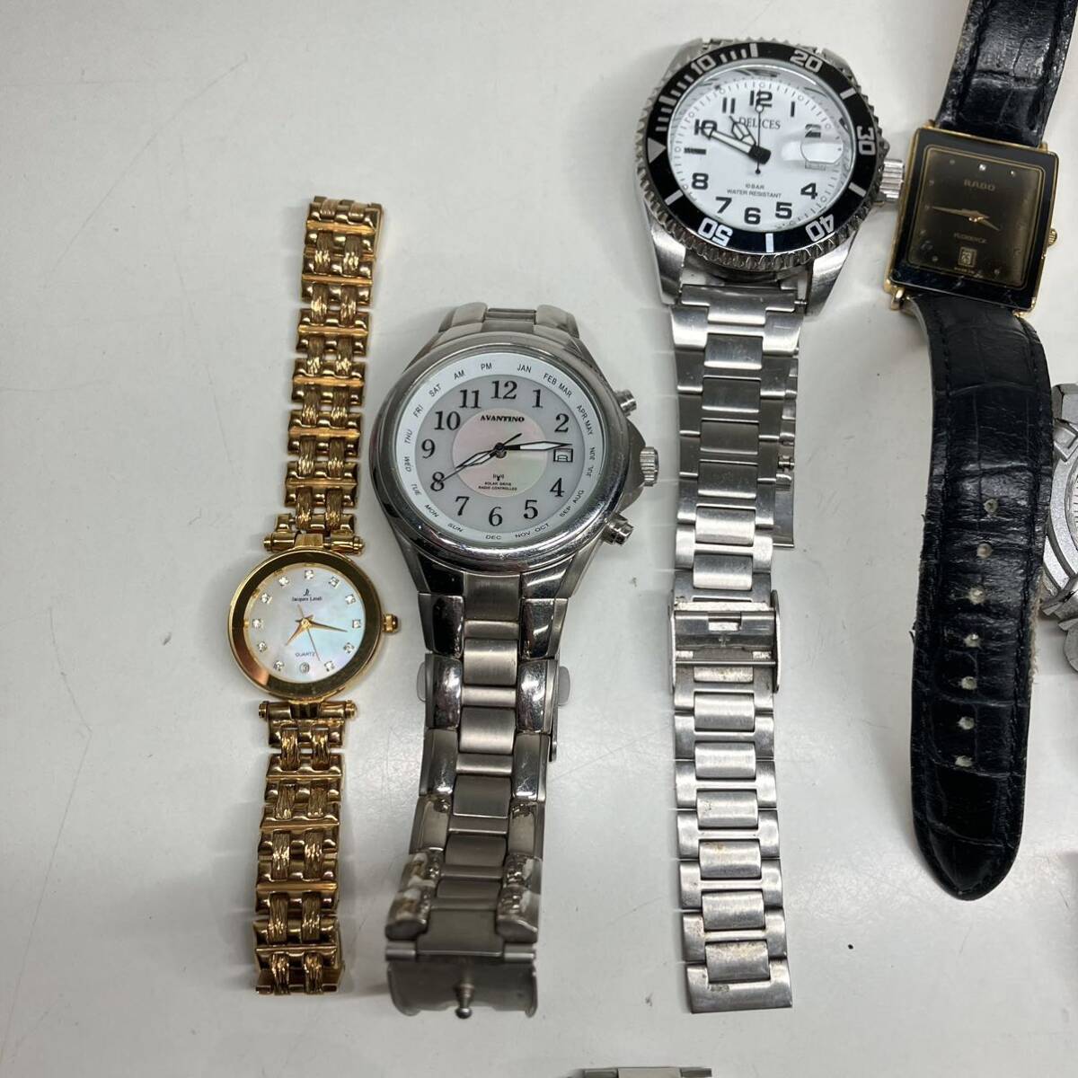 1円〜 3T SEIKO CITIZEN CASIO RADO 腕時計 懐中時計 稼働品 動作未確認 まとめて シチズンエコドライブ C660-S067634 デイト レトロ の画像4