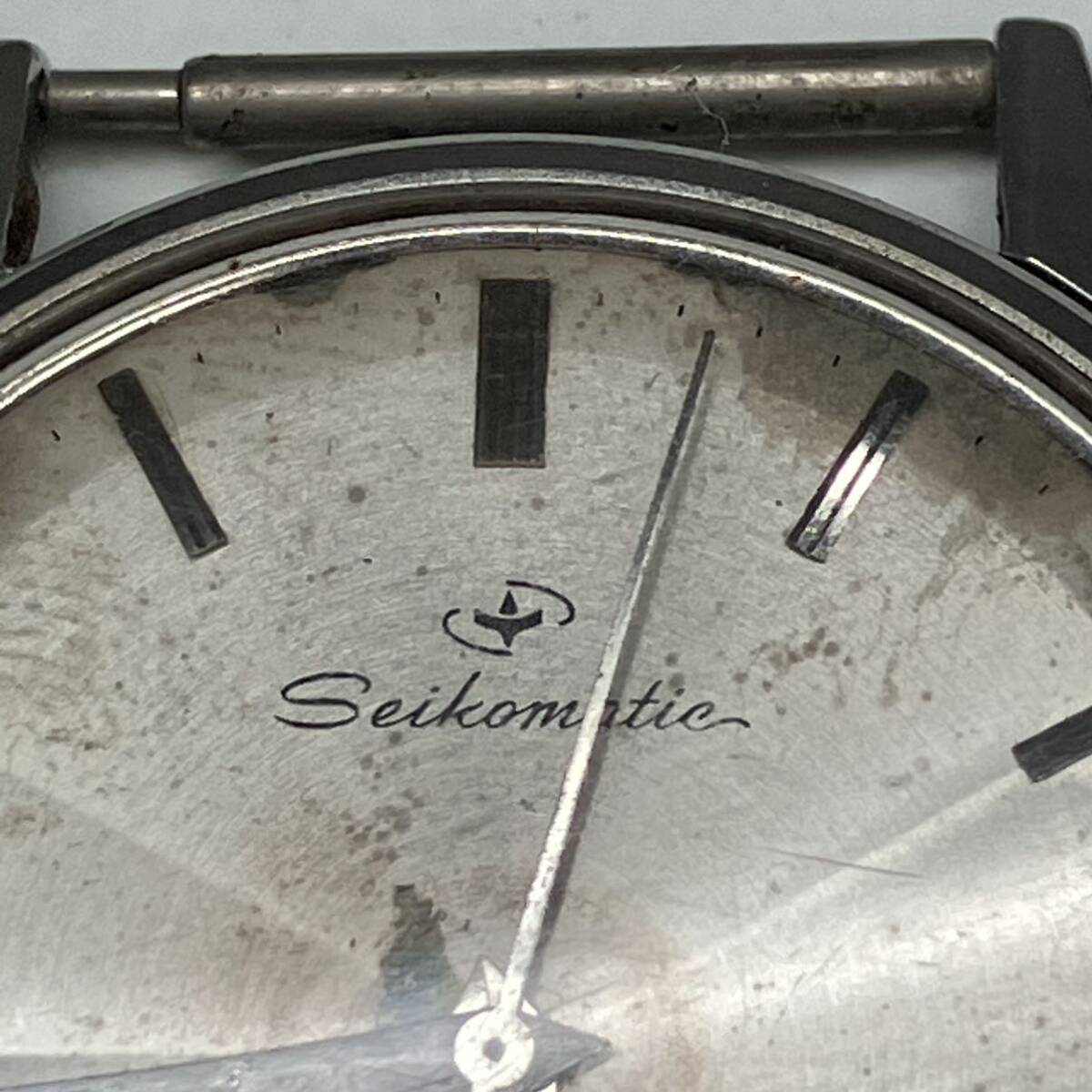 1円〜 3T SEIKO MATIE セイコー マティエ 腕時計 自動巻き オートマチック 動作確認済み ヴィンテージ 15015 20石 DIASHOCK ステンレスの画像3