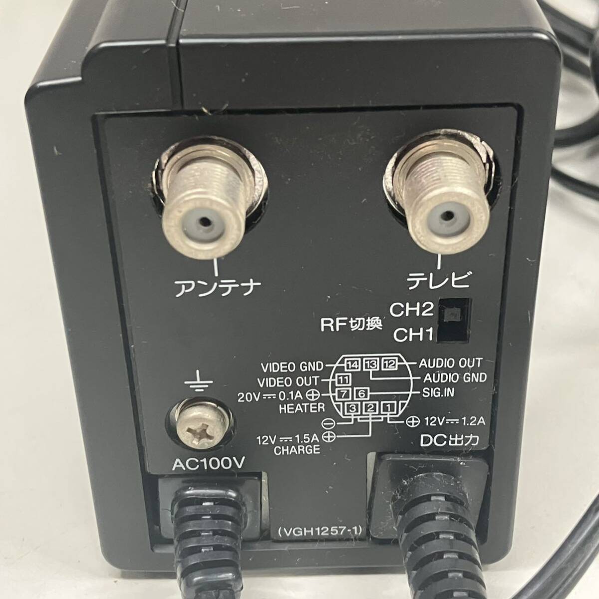 1 иен ~ 3T Panasonic Panasonic National VHS Movie специальный адаптор VW-AM2 VIDEO AC ADAPTOR работоспособность не проверялась серийный номер A712158YD