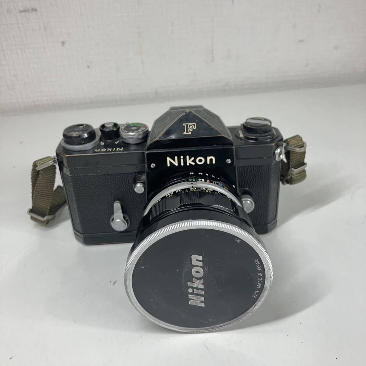 1円〜 4M Nikon ニコン フィルム一眼レフカメラ Nikon F 6923648 フィルムカメラ NIKKOR-UD AUTO 1:3.5 F＝20mm No.446897 動作未確認の画像2