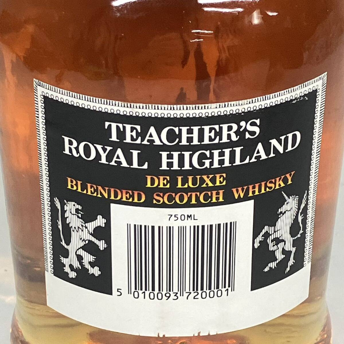 1 jpy ~ 4M [ unopened ] TEACHER\'S ROYAL HIGHLAND 12 year Deluxe b Len tido Scotch whisky 750ml 43% tea tea -z Royal 