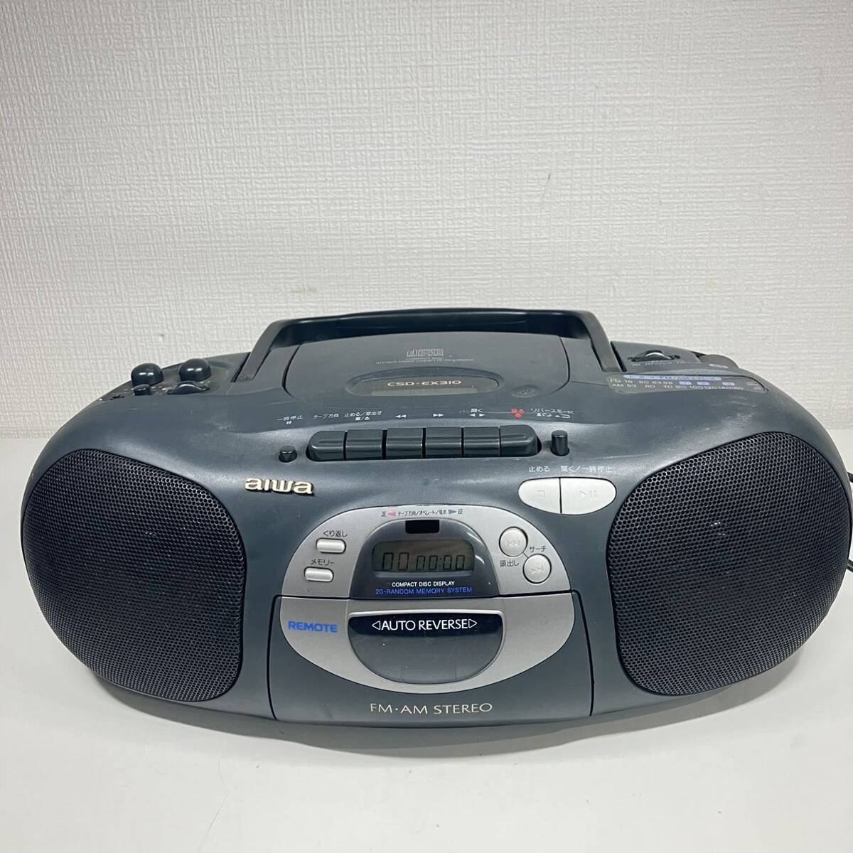 Yahoo!オークション - 1円〜 4T aiwa アイワ ステレオラジオ Yahoo!オークション - 1円〜 4T aiwa アイワ ステレオラジオ