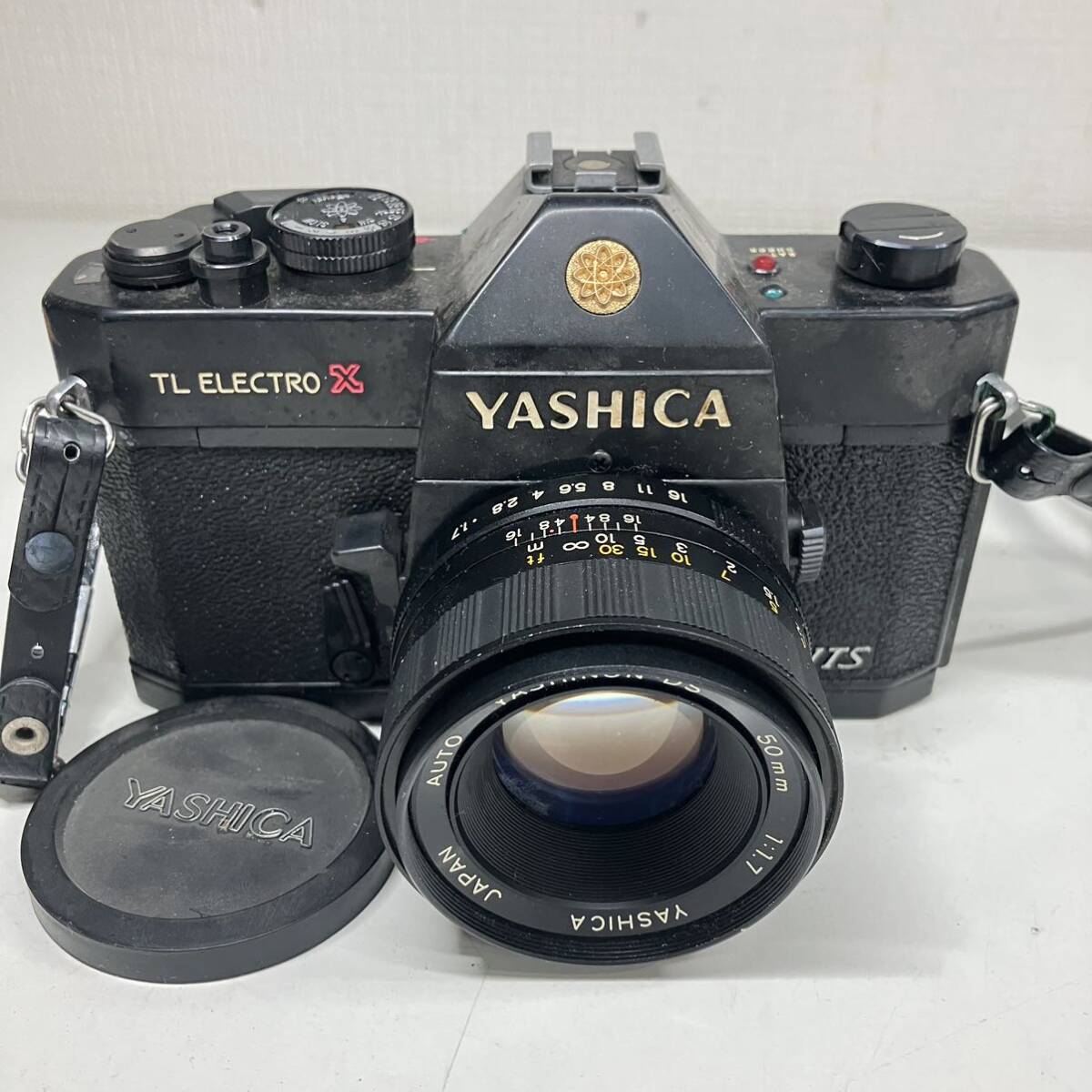 1円〜 4T YASHICA ヤシカ フィルム一眼レフカメラ TL ELECTRO X 40108216 レンズ YASHINON-DS 50mm フィルムカメラ 動作未確認 レトロの画像1