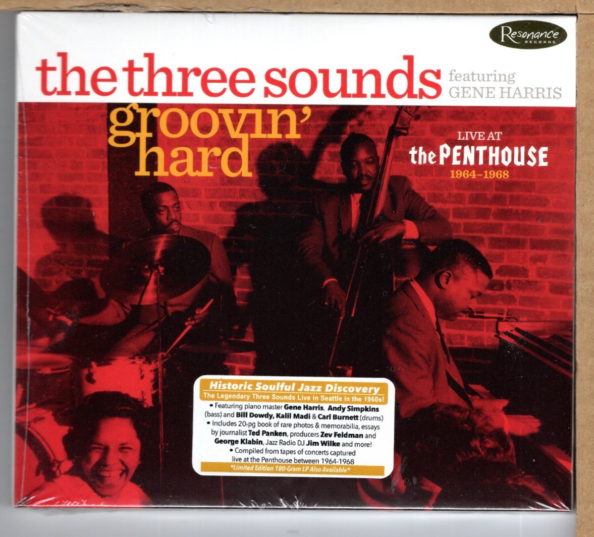 【新品CD】THE THREE SOUNDS / GROOVIN’ HARD_画像1