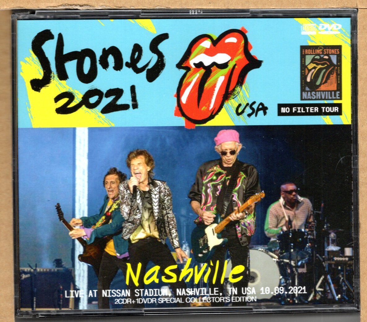 【中古CD】ROLLING STONES / NO FILTER US TOUR 2021 NASHVILLEの画像1