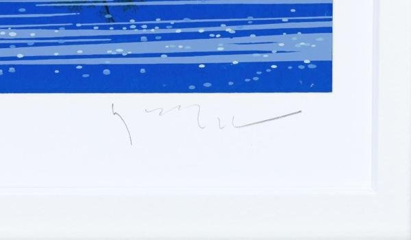 【真作】【WISH】ヒロ・ヤマガタ「星影のステラ」シルクスクリーン 約15号 大作 直筆サイン   〇ファンタジー世界巨匠 #23112839の画像6