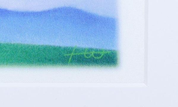 【真作】【WISH】渡辺宏「空からのおくりもの」ジクレー 限定200部 証明シール   〇イラストレーター 国内外高評価 #24033181の画像6