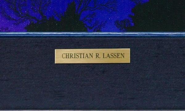 【真作】【WISH】クリスチャン・ラッセン Lassen「ニューホープ」シルクスクリーン キャンバス仕様 5号 直筆サイン ◆イルカ #24033077_画像7