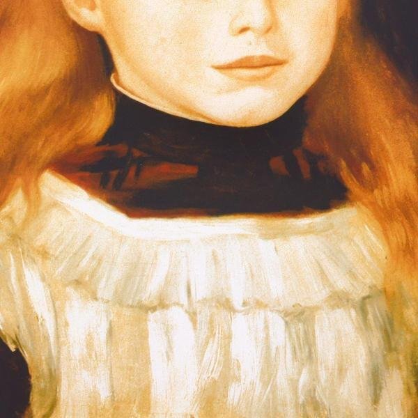 【真作】【WISH】ルノワール Pierre Auguste Renoir「白いエプロンの少女」リトグラフ 8号 証明書付   〇印象派巨匠 #24032950の画像5