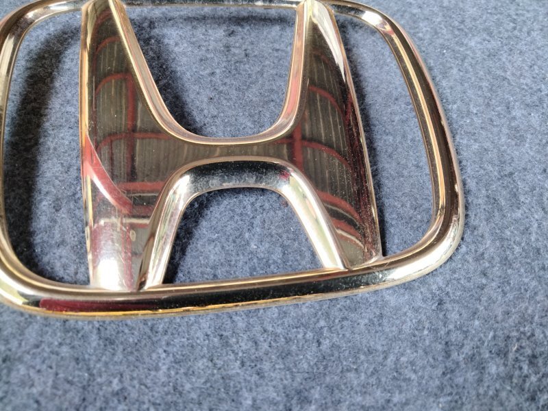 H25 Stepwagon Spada RK5 Gold rear emblem 3 point set 