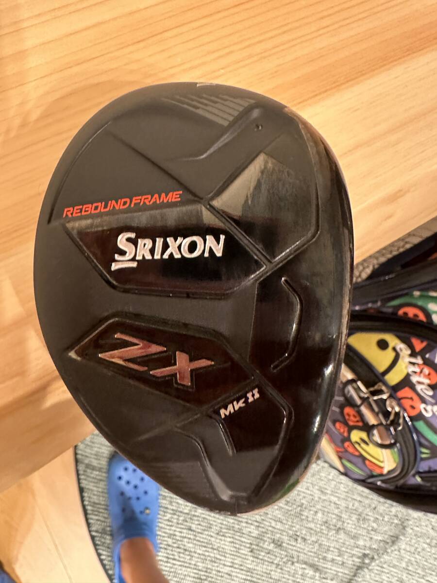 即決　新品同様　ダンロップ スリクソン-SRIXON-ZX Mk II ハイブリッド ユーティリティー＃3 19°NS.PRO950GH neo DST for HYBRID S_画像1