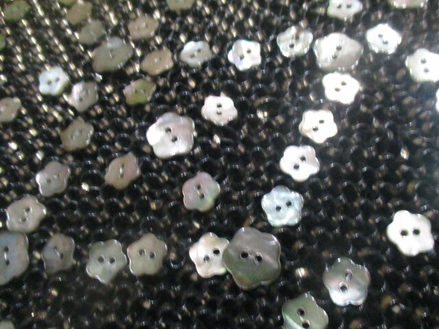  ANTEPRIMA アンテプリマ ワイヤーバッグ 花びらモチーフ ブラックカラー 保存袋付きの画像3