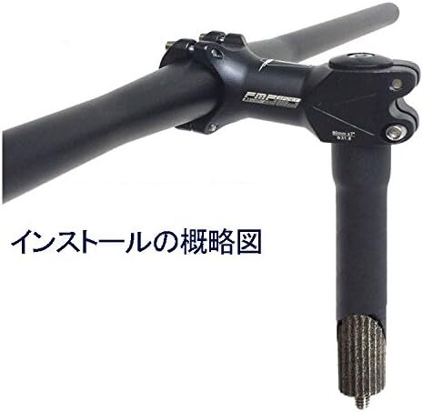 UPNBIKE 自転車 テム アダプター/アヘッド タイプ の ステム 変換 用コラム 1 1/8 "22.2mm 25.4mm の画像4