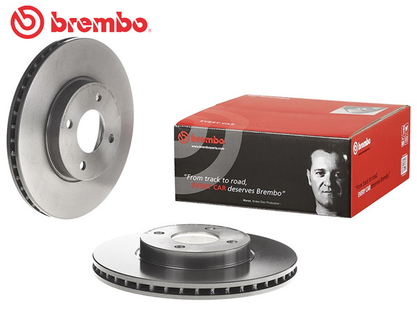 ブレンボ ディスクローター ノート NE12 フロント 2枚セット 12/09～ brembo 送料無料_画像1