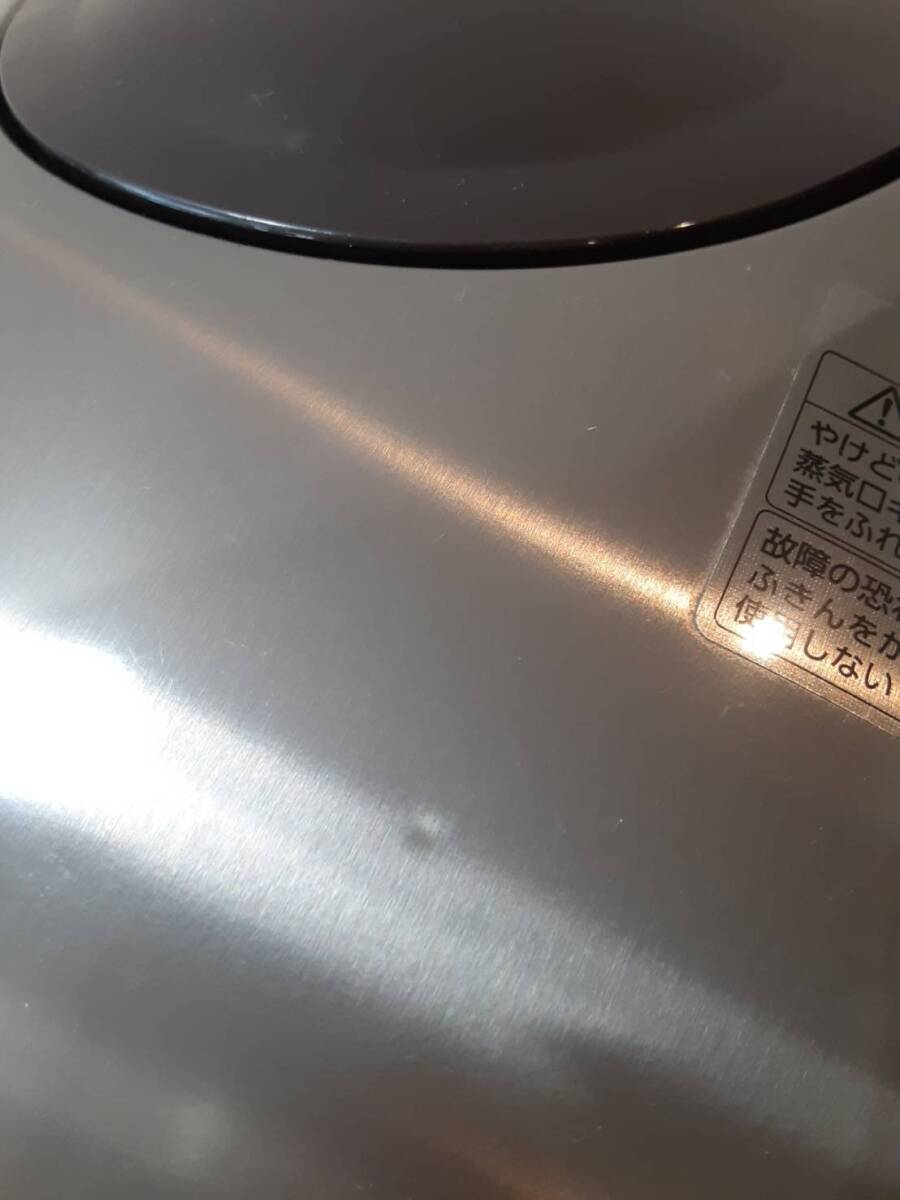 【つ85】NW-VC10 ZOJIRUSHI 象印 IH 炊飯器 炊飯ジャー 2021年製 通電確認済み 動作品の画像8