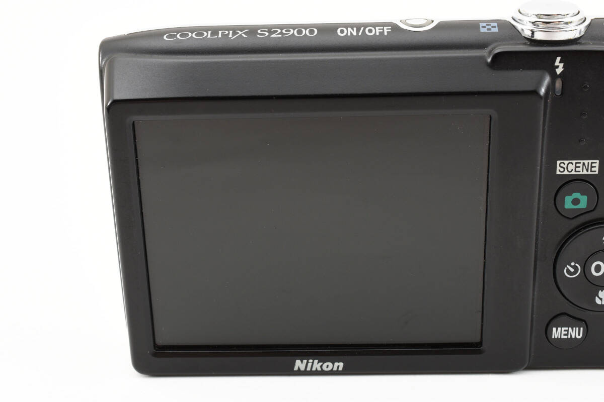 【動作良好美品★】ニコン Nikon COOLPIX S2900 4.6-23.0mm 1:3.2-6.5 コンパクトデジタルカメラ #M10387の画像10