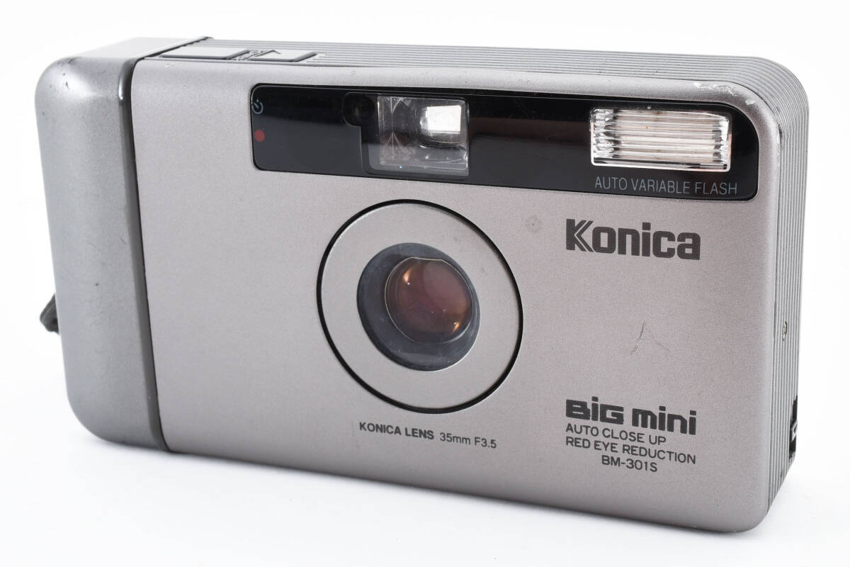 Konica コニカ Big mini BM-301S コンパクトフィルムカメラ #M10401の画像3