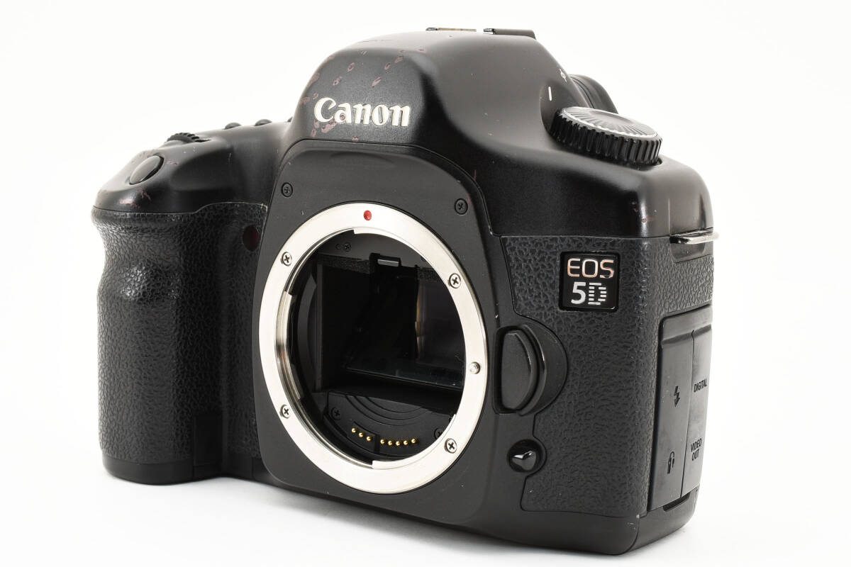 【動作良好品★】Canon キヤノン デジタル一眼レフカメラ EOS 5D ボディ バッテリー #M10435の画像2