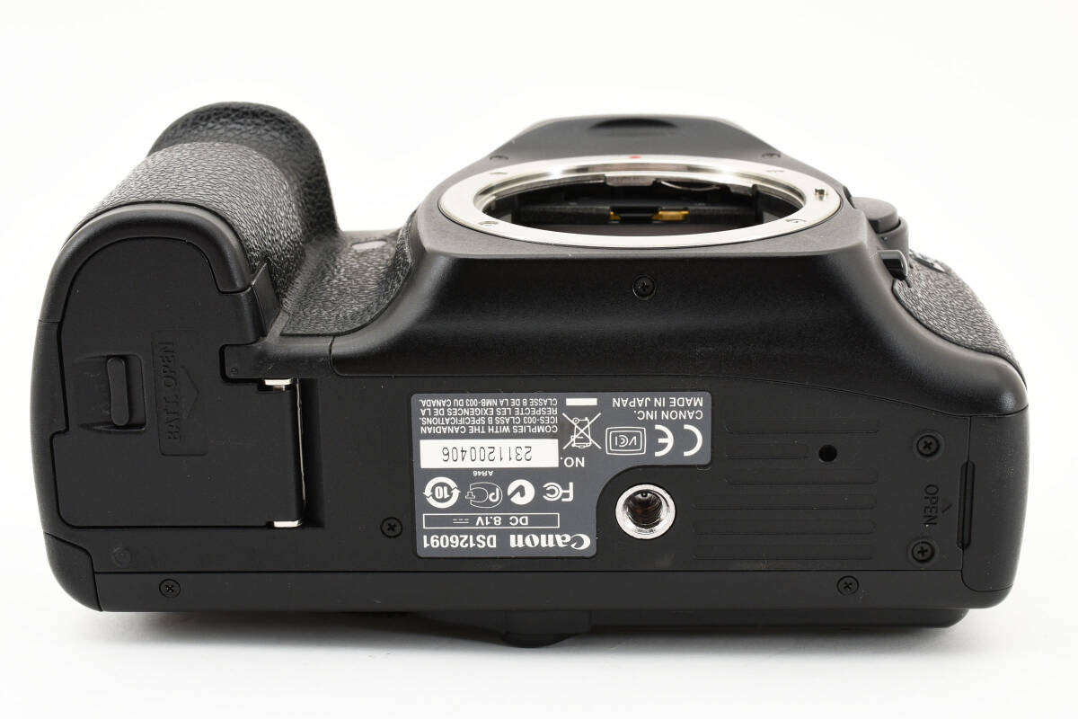 【動作良好品★】Canon キヤノン デジタル一眼レフカメラ EOS 5D ボディ バッテリー #M10435の画像10
