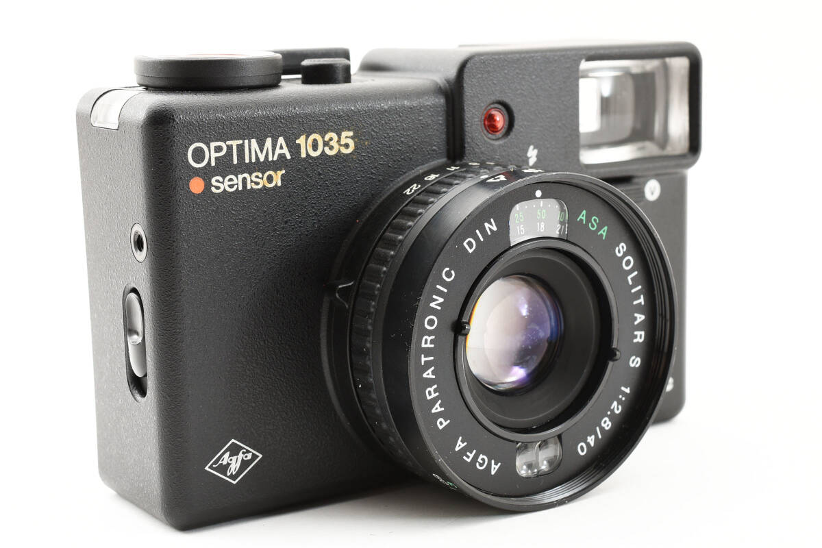 【元箱付き極上美品★】アグファ AGFA OPTIMA 1035 sensor 40mm F2.8 フィルムカメラ #M10443の画像4