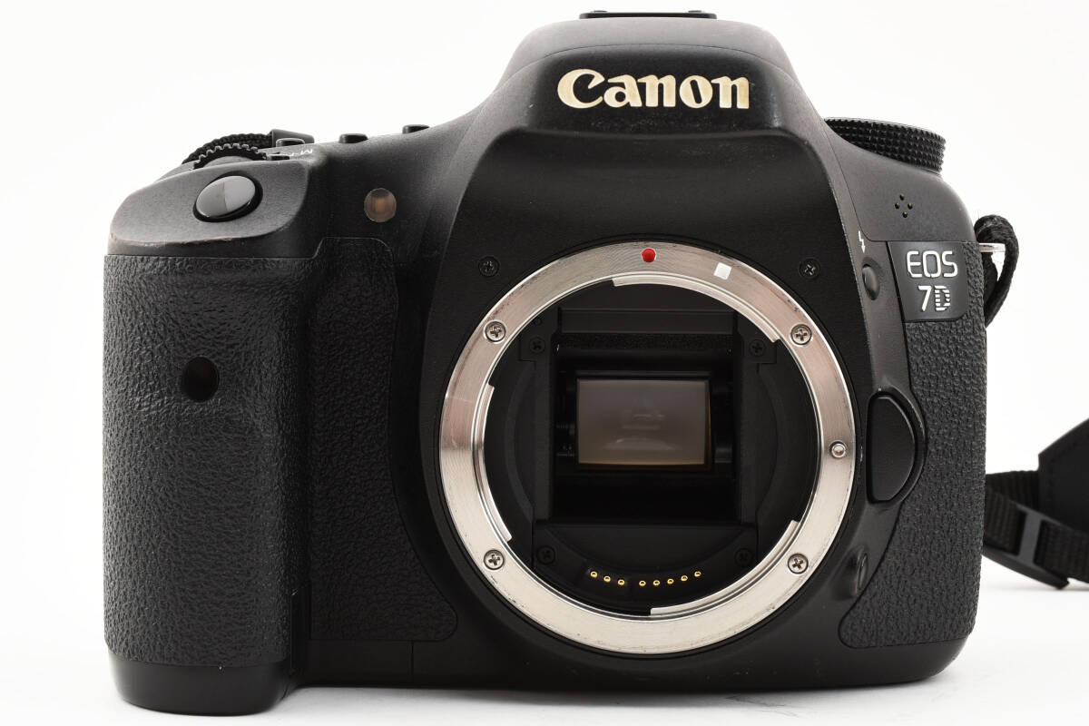 【動作良好品★】ストラップ CFカード付属 Canon EOS 7D ボディ EOS7Dデジタル一眼レフカメラ#M10440の画像2