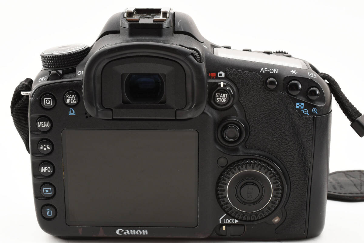 【動作良好品★】ストラップ CFカード付属 Canon EOS 7D ボディ EOS7Dデジタル一眼レフカメラ#M10440の画像6