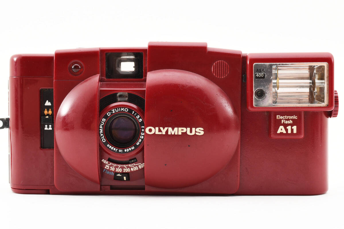 【大人気カラーレッド★】オリンパス OLYMPUS XA2 A11 レッド 赤 #M10452の画像2