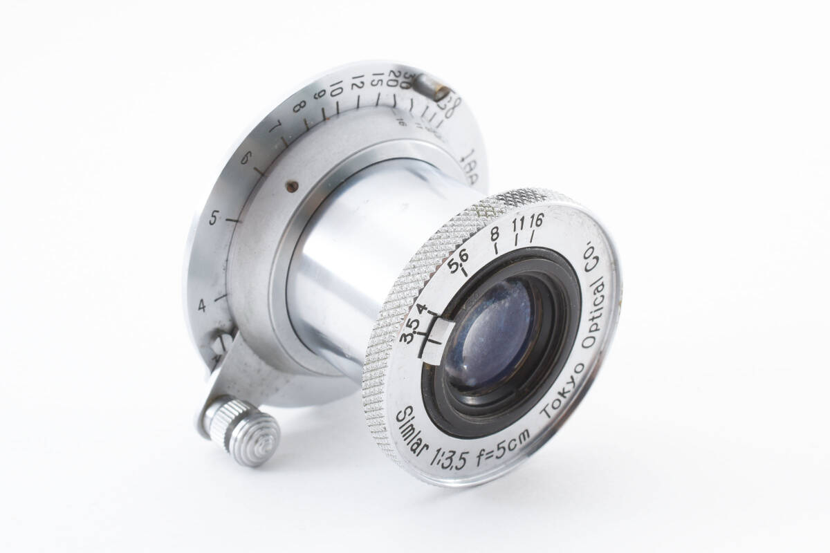 【動作良好美品★】 Simlar 5cm F3.5 シムラー 東京光学 キャップ Lマウント L39 Tokyo Optical 日本製 JAPAN Leica ライカ #M10469