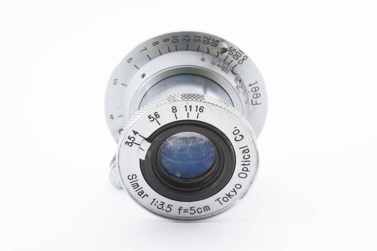 【動作良好美品★】 Simlar 5cm F3.5 シムラー 東京光学 キャップ Lマウント L39 Tokyo Optical 日本製 JAPAN Leica ライカ #M10469