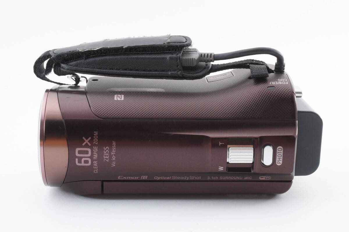 【動作良好美品★】SONY ソニー HDR-CX480 ブラウン ビデオカメラ #M10451の画像9