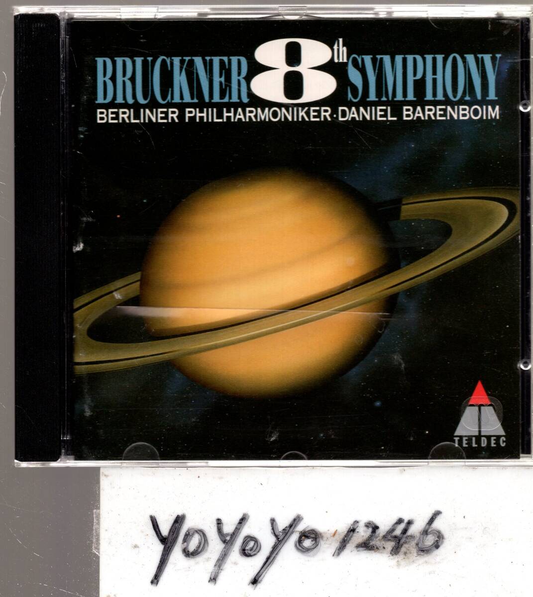 ｂ286 ブルックナー：交響曲第8番/バレンボイムの画像1