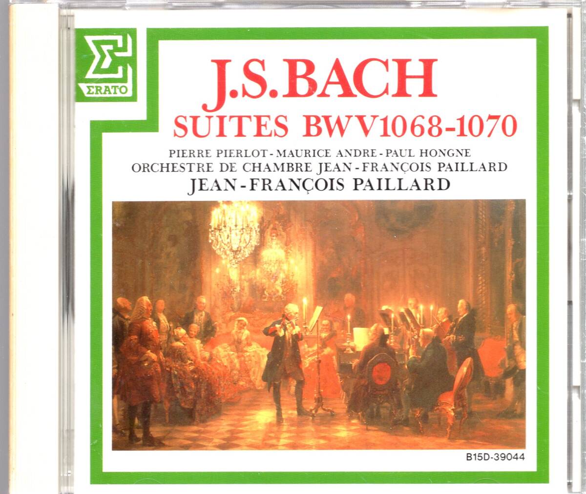 J.S.バッハ：管弦楽組曲第3番、第4番/パイヤールの画像1