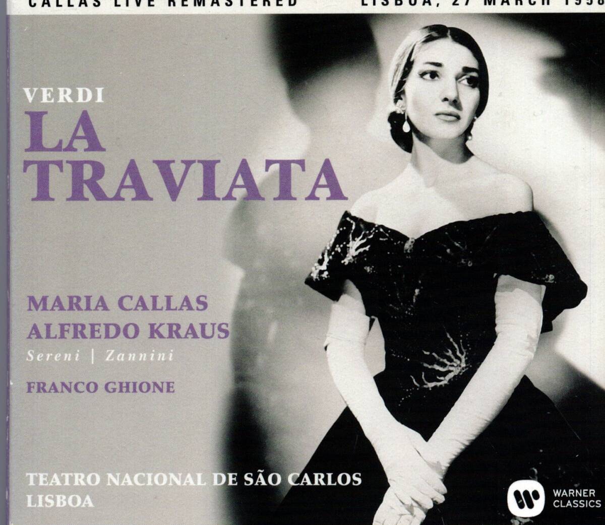 ヴェルディ：LA TRAVIATA /マリア・カラス(2CD)_画像1