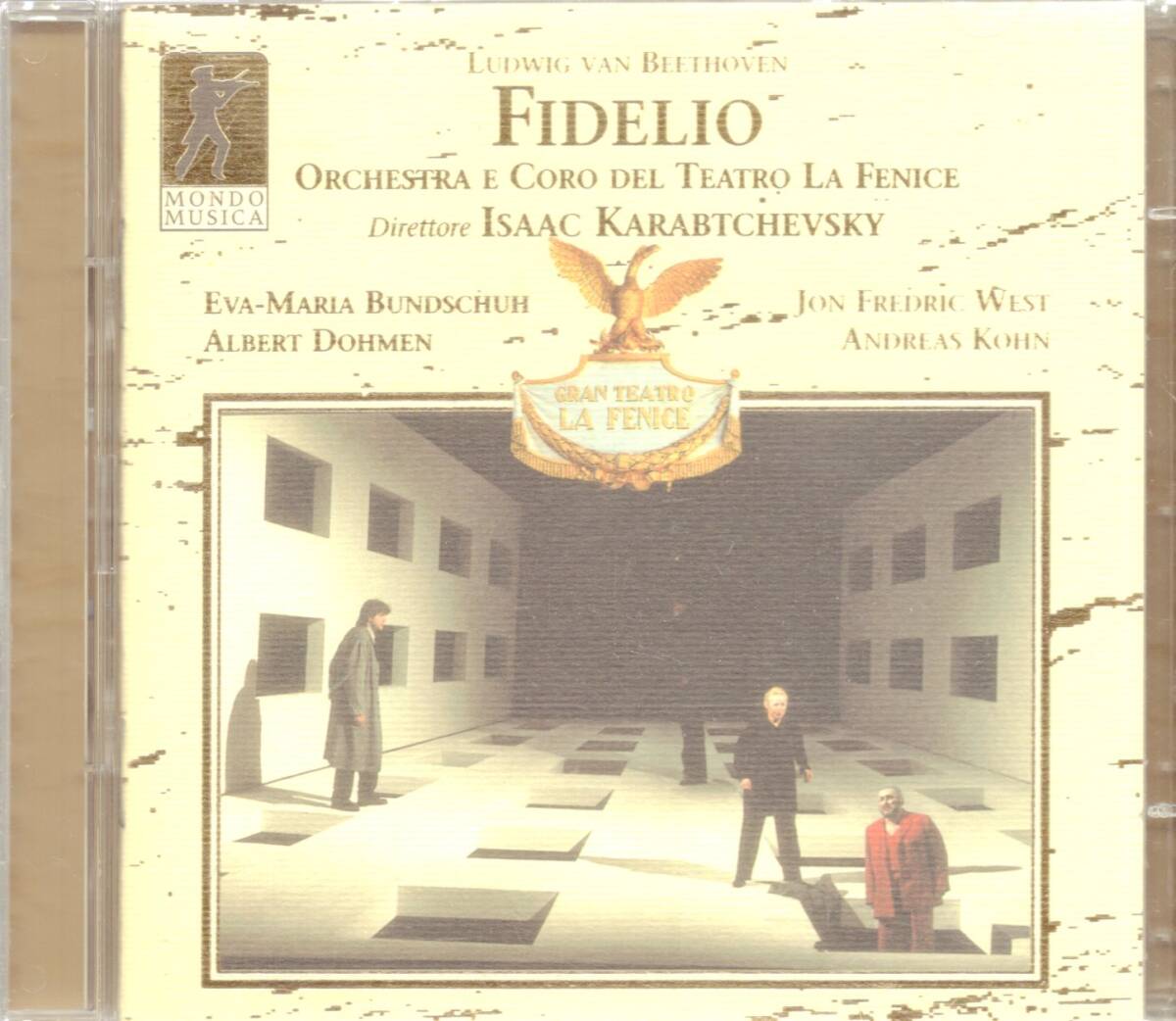 b278   ベートーヴェン：FIDELIO /ORCHESTRA E CORO DEL TEATRO LA FENICE (2CD)の画像1