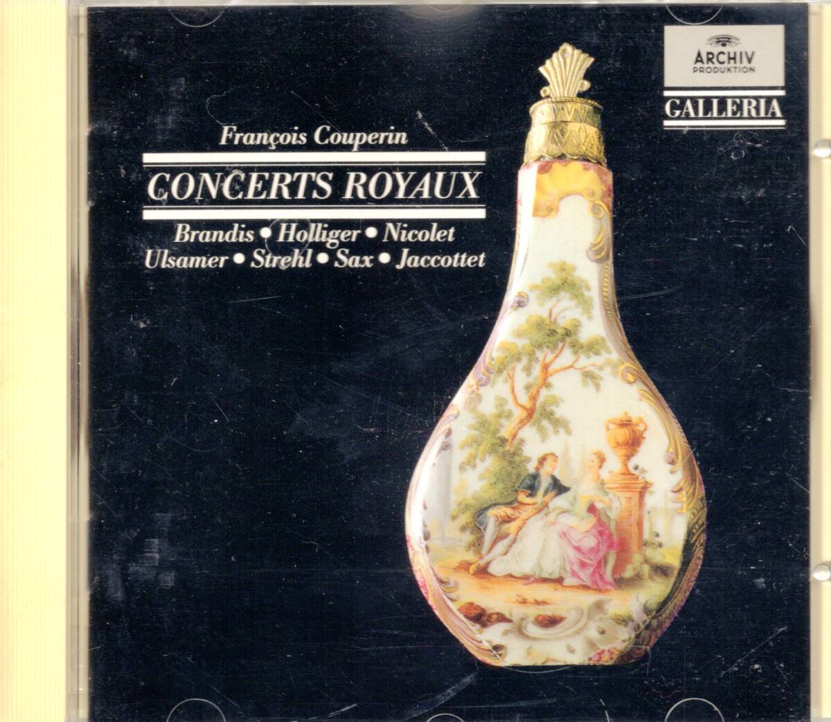 pc369（旧西独プレス）クープラン：CONCERTS ROYAUX /BRANDISの画像1