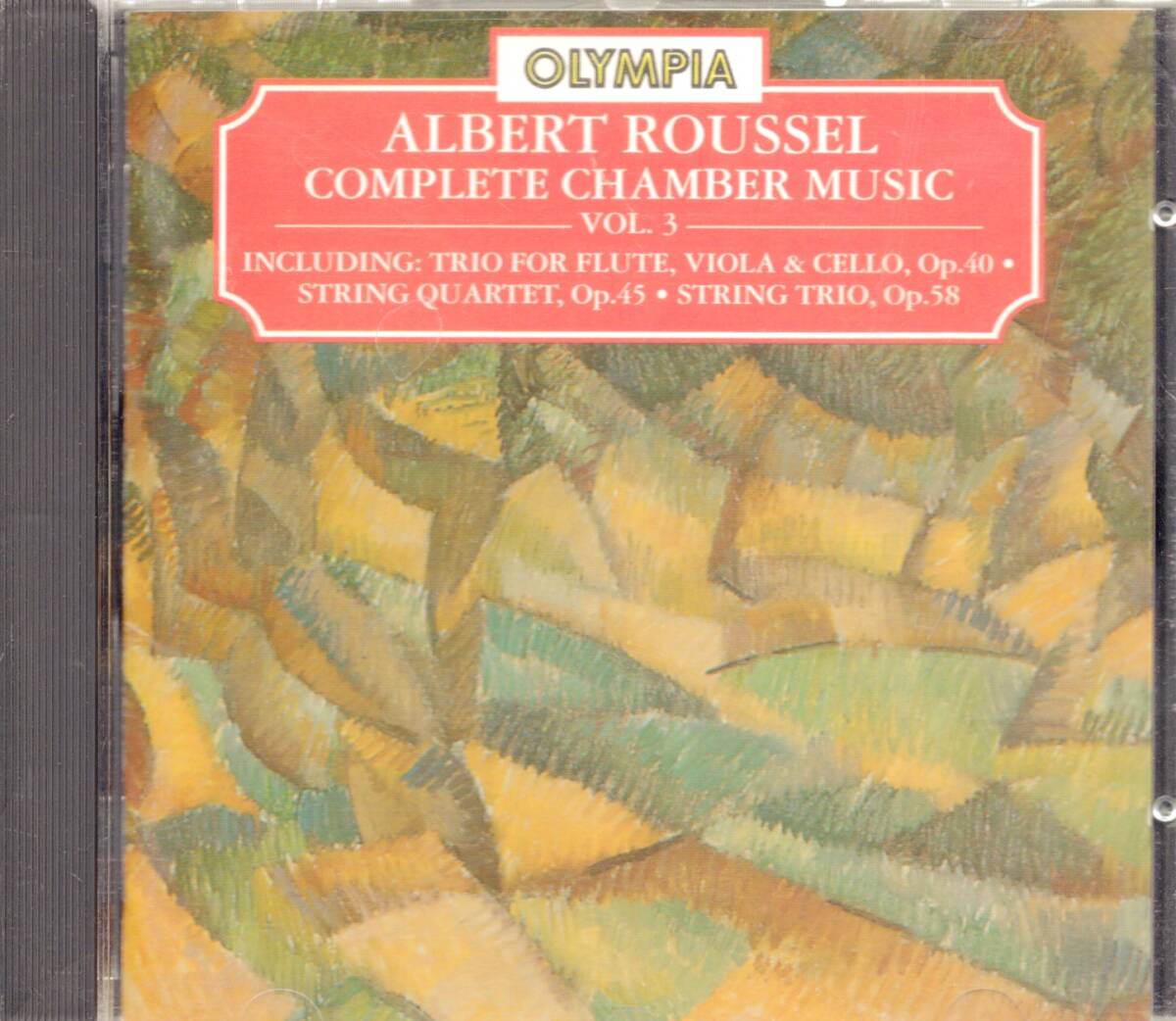 ol869 ROUSSEL ：COMPLETE CHAMBER MUSIC Vol.3 /VERHEYの画像1