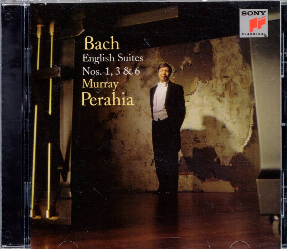 a821 J.S.バッハ：ENGLISH SUITESS No.1,3 & 6 /PERAHIA_画像1