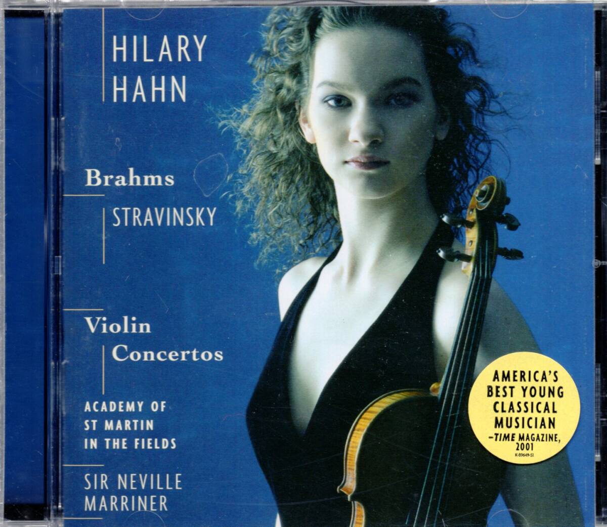 pc7  ブラームス、ストラヴィンスキー：ヴァイオリン協奏曲／HAHNの画像1