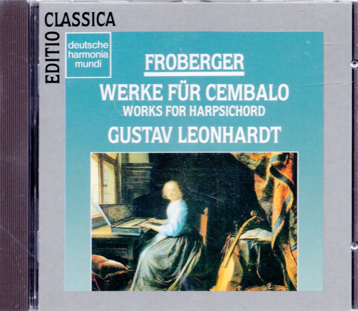 ol833   FROBERGER:WERKE FUR CEMBALO /LEONHARDTの画像1