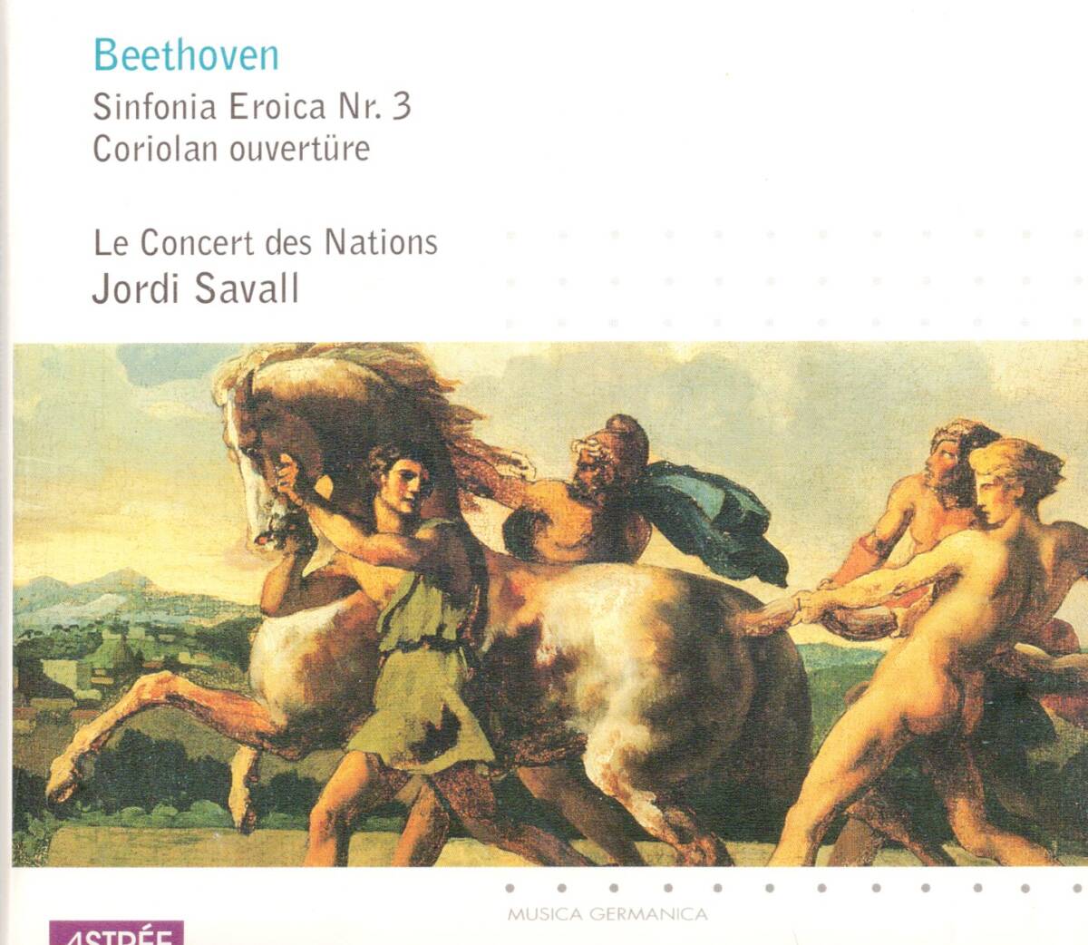 b022　　　ベートーヴェン：交響曲第3番「英雄」他／SAVALL_画像1