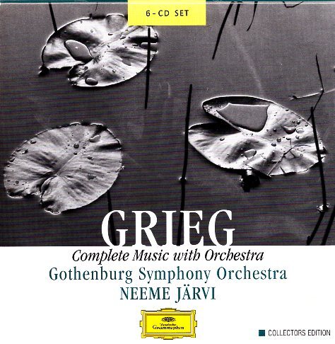 グリーグ：管弦楽作品全集 ネーメ・ヤルヴィ＆エーテボリ交響楽団（6CD）の画像1