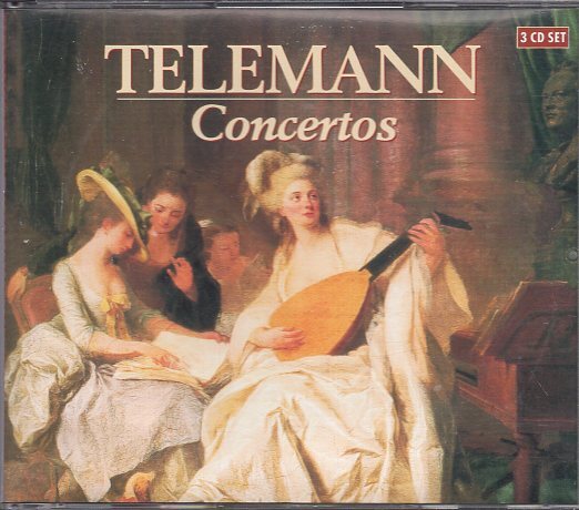 テレマン： 協奏曲集 ハーゼルベック、インデアミューレ、ヴェンツ、他（3CD）の画像1