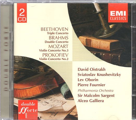 ベートーヴェン、ブラームス、モーツァルト、プロコフィエフ/オイストラフ、ほか（2CD)_画像1