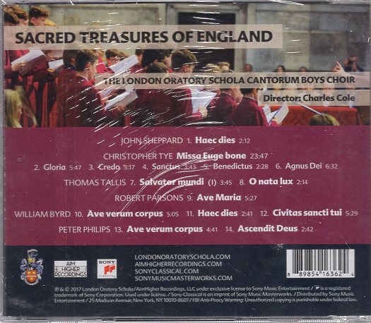 イギリス宗教合唱曲名曲集 /ロンドン・オラトリー・スコラ・カントルム少年合唱団の画像2